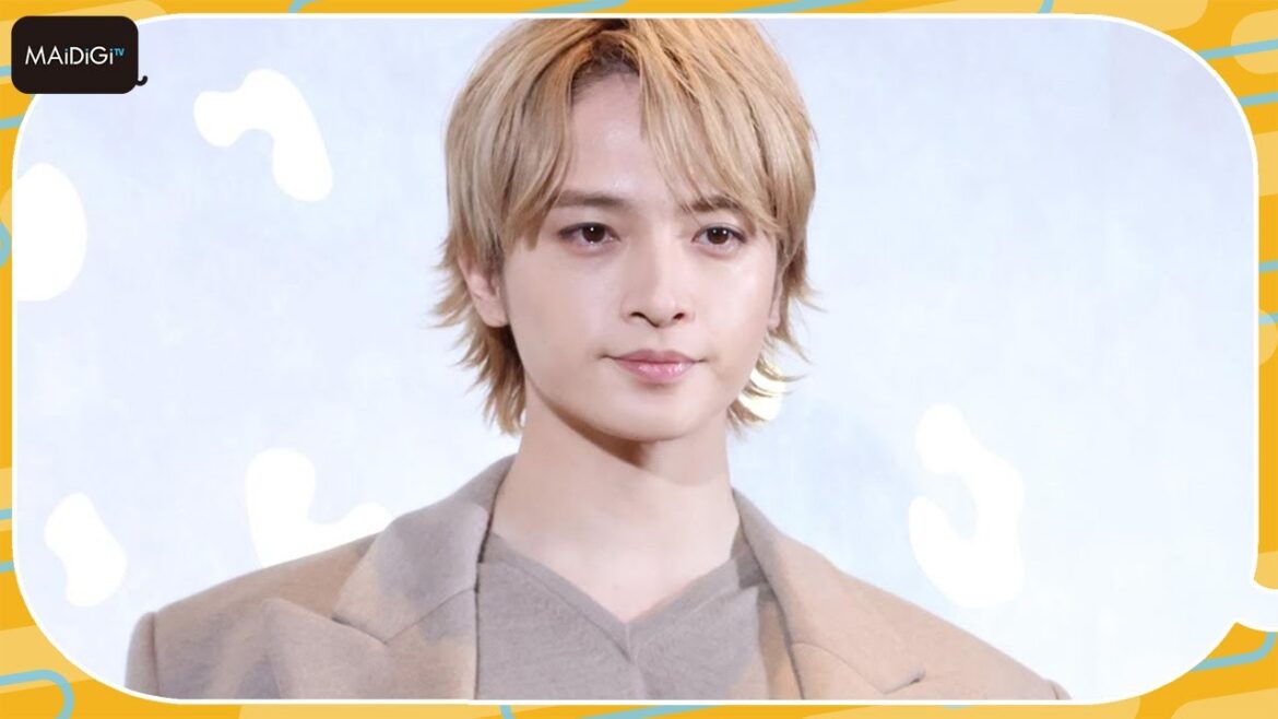 キスマイ玉森裕太、冬を先取りコート姿で「カルティエ」イベントに 風呂上がりに「ほぼ毎日」飲むものを明かす