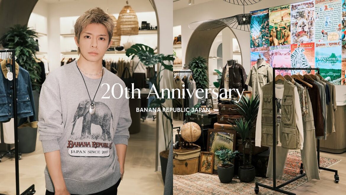 BANANA REPUBLIC – Japan 20th Anniversary