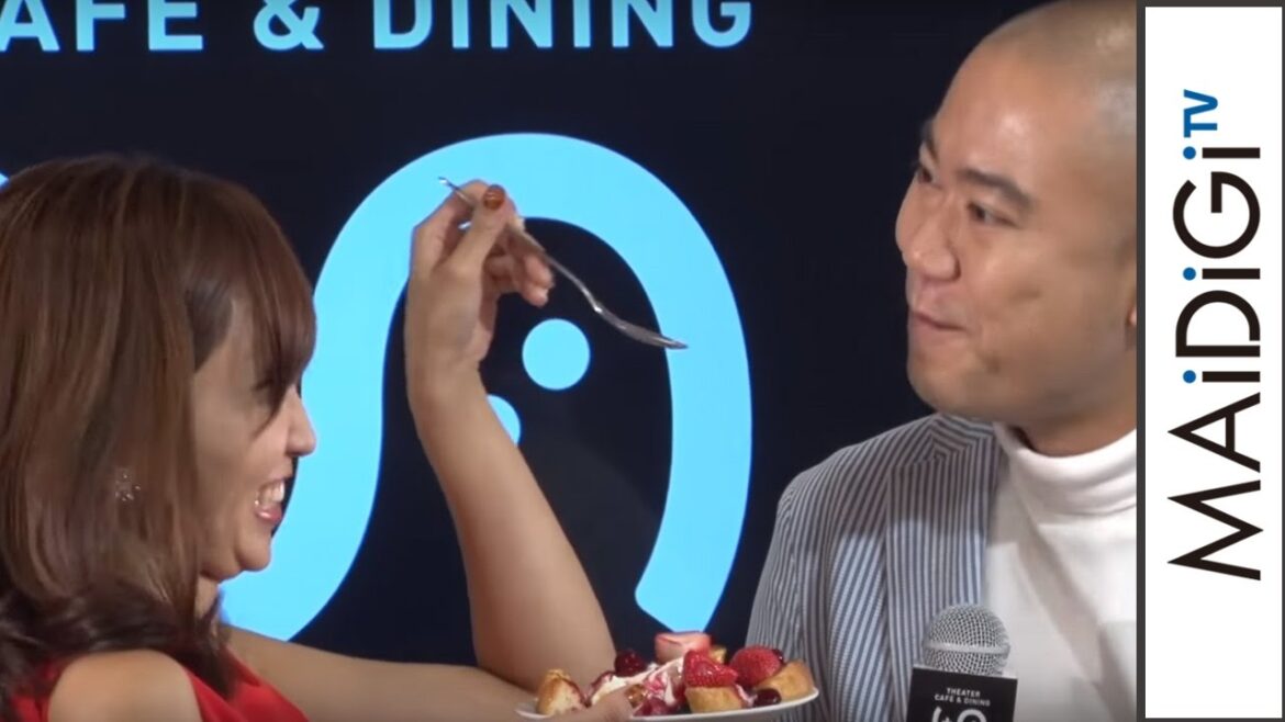 吉木りさ、コロチキ・ナダルに“ドン引き”「目が怖い」 「Theater Cafe & Dining ストーリア」オープニング記念イベント2