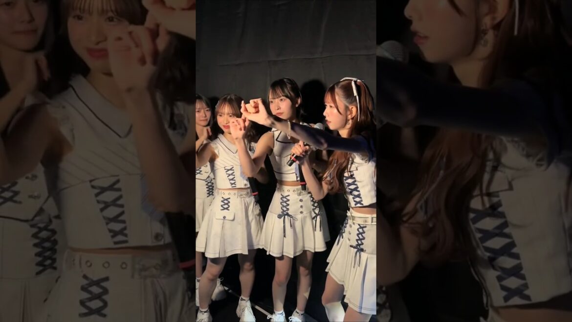 🍊 本番直前の風景 🎃 overtuer 🌸 #AKB48 #倉野尾成美 Narumi #坂川陽香 Hiyuka #千葉恵里 Erii 🍓 #AKB48_20thYear #shorts #小栗有以