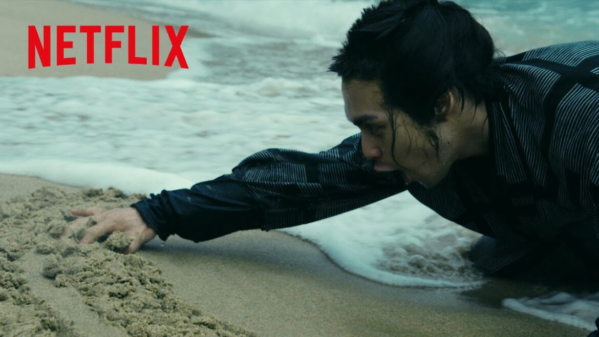 柳楽優弥 – 絶望の淵で「波」に辿り着いた葛飾北斎🌊 | HOKUSAI | Netflix Japan