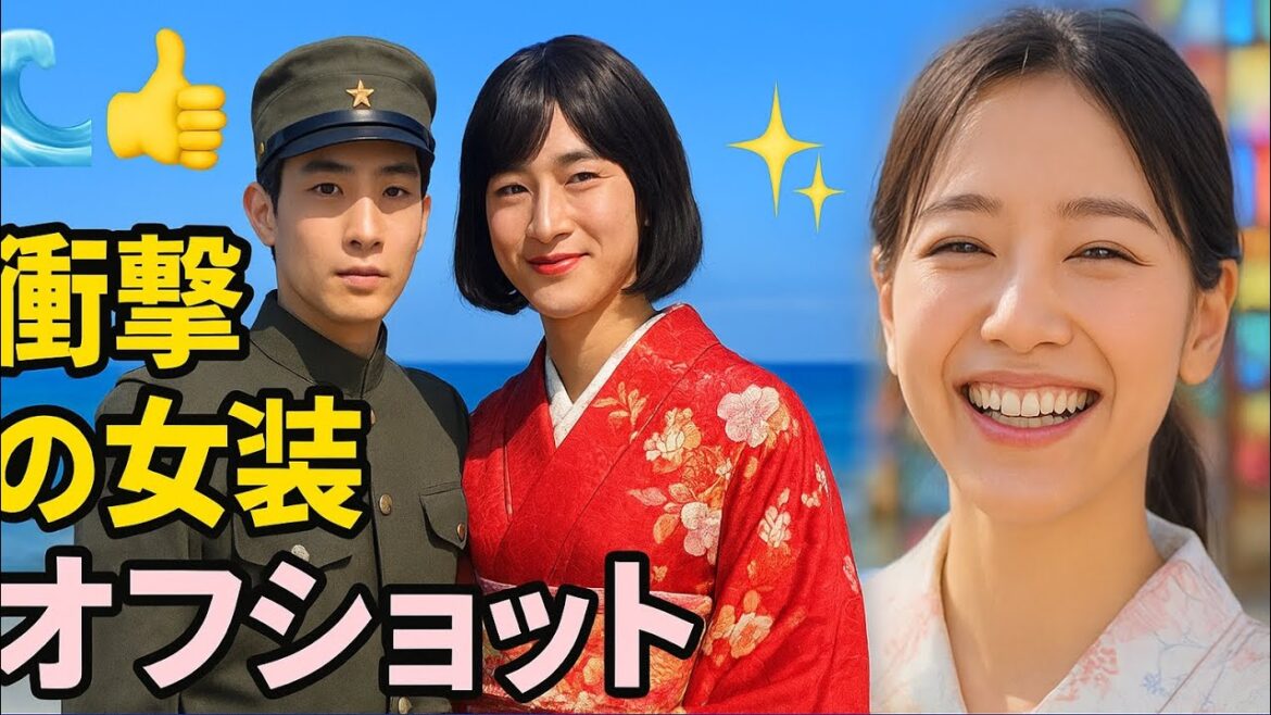 👍🌊本田響矢×戸塚純貴✨衝撃の女装オフショット公開💖ファン驚愕「誰か分からなかった!」