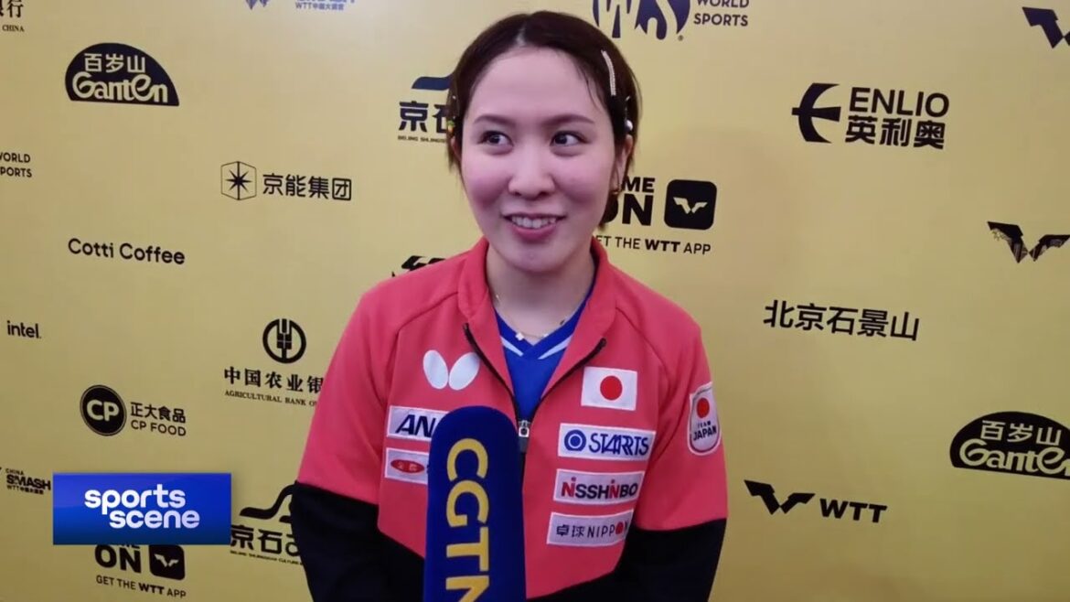 🇯🇵Miu Hirano on Friendship with Chiharu Shida|WTT China Smash|Table Tennis|Badminton|乃木坂46|平野美宇|志田千陽
