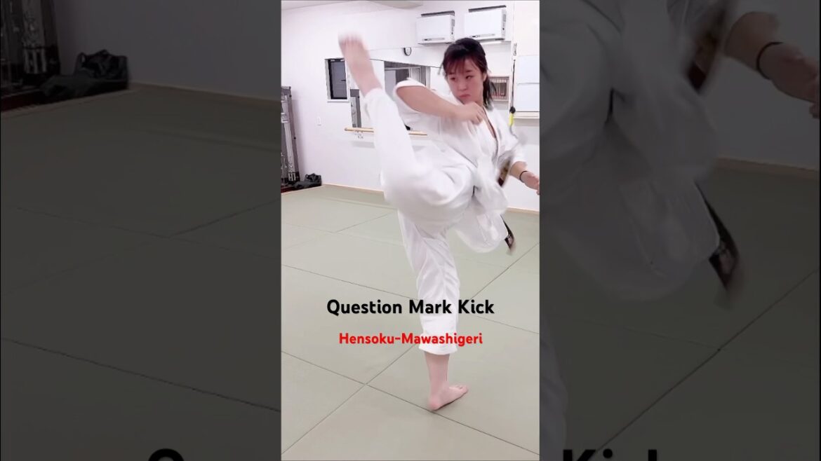Question Mark Kick / Hensoku-Mawashigeri #大谷道場 #fullcontactkarate #questionmarkkick #braziliankick