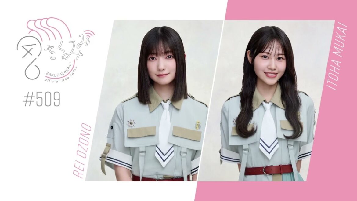 櫻坂46 さくみみ vol.509 大園玲 向井純葉