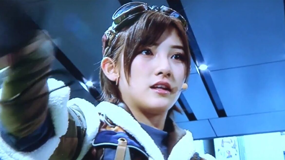 AKB48・岡田奈々、キュートなモンハンコスプレ披露!横山由依はジョッキー姿に 「MONSTER HUNTER: ARIMA@AKIHABARA」