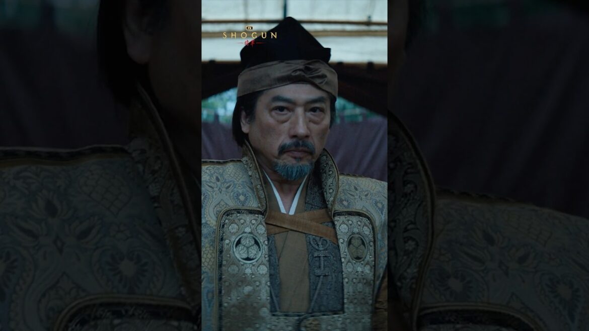 紅天を決意した虎永(真田広之)✊|SHOGUN 将軍|Disney+ (ディズニープラス)#Shorts