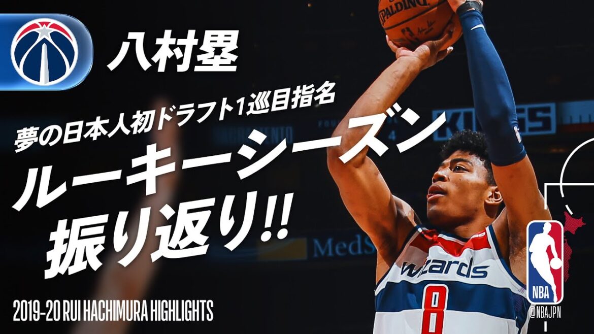 【八村塁】NBAデビューシーズンを振り返る🔥|2019-20シーズン 総まとめ