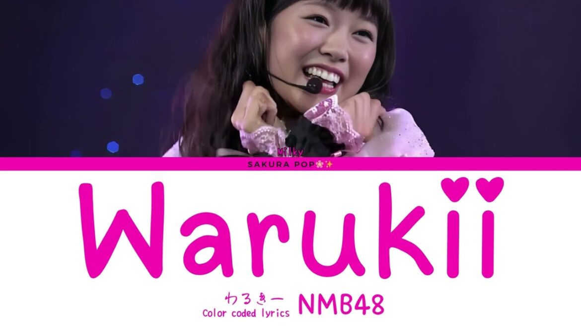 NMB48 – Watanabe Miyuki (渡辺美優紀) ‘Warukii (わるきー)’ | Color Coded Lyrics