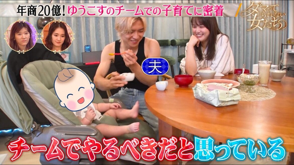 【チームで行う子育て】”ゆうこす”こと菅本裕子に密着|「ダマってられない女たち」毎週金曜よる10時〜ABEMAで無料放送中 #MEGUMI #剛力彩芽 #ヒコロヒー