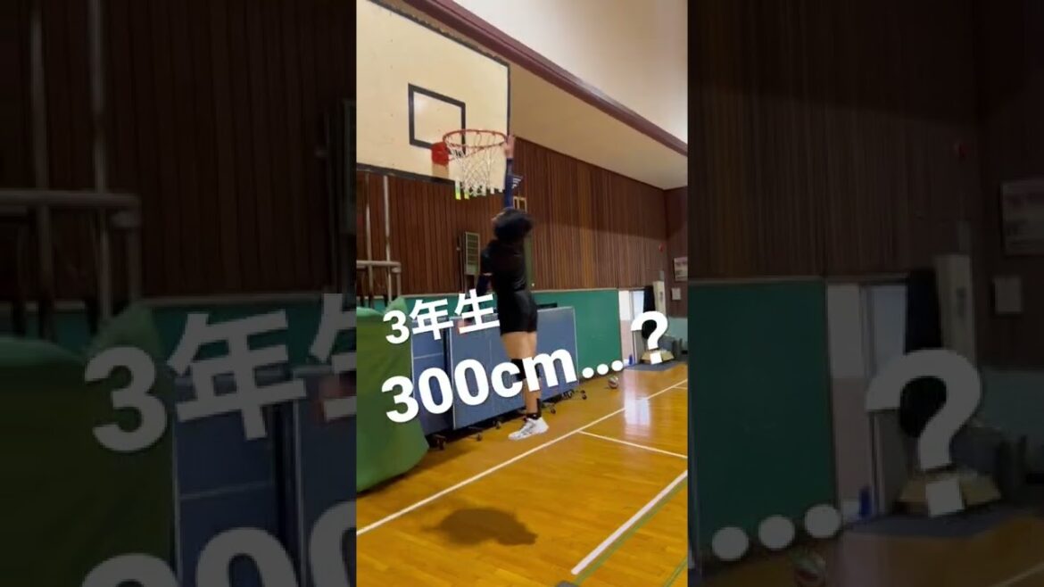 【祝200万再生】最高到達点300cm?(168cm、185cm) #shorts #volleyball #バレーボール #今治 #ジャンプ #ハイキュー #怪物 #愛媛 #女子バレー