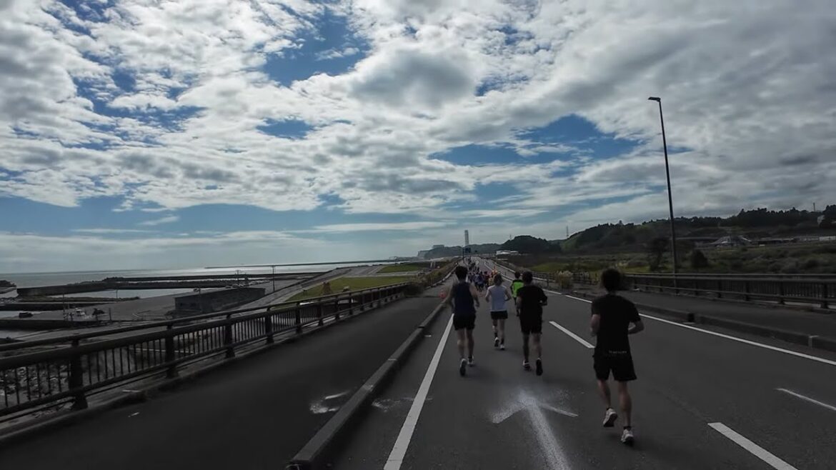 【2025/10/5 とみおか復興ロードレース】その① 10kmレース内容 / 海を眺めながらのんびり?厳しめのアップダウンにやられ気味