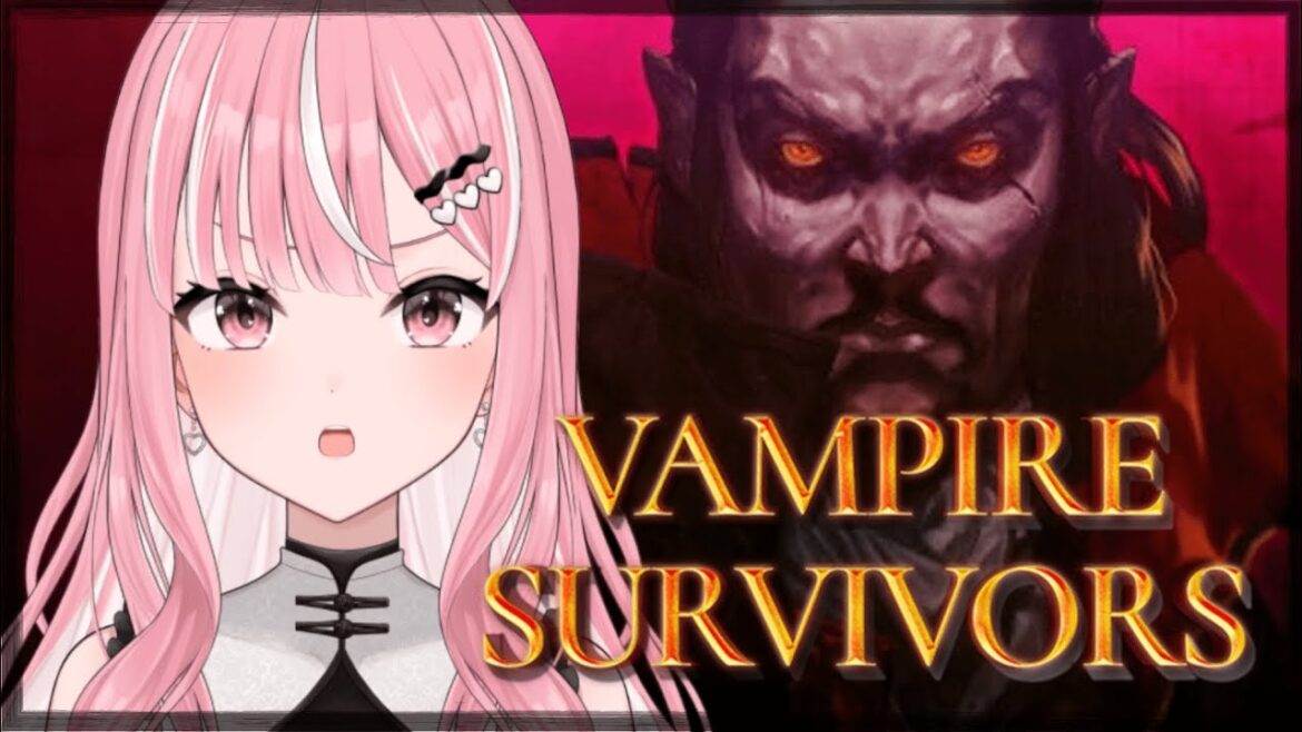 【Vampire survivors】今日も生き残りたいアイドル【#新人Vtuber / 乙葉菜乃】