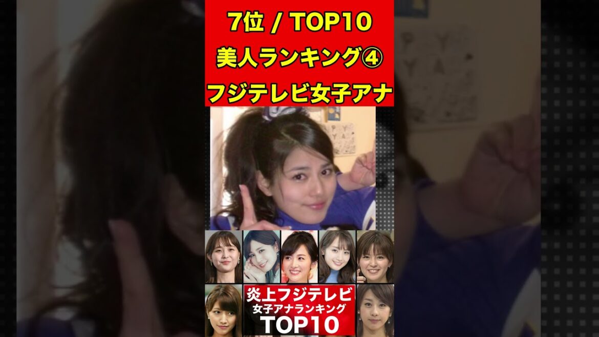 永島優美④フジテレビ女子アナのかわいいランキング TOP10!過去のスキャンダルや学生時代の伝説も…歴代女子アナウンサー #フジテレビ #週刊文春 #文春砲 #中居正広#渡辺渚#裁判#女子アナ#美人