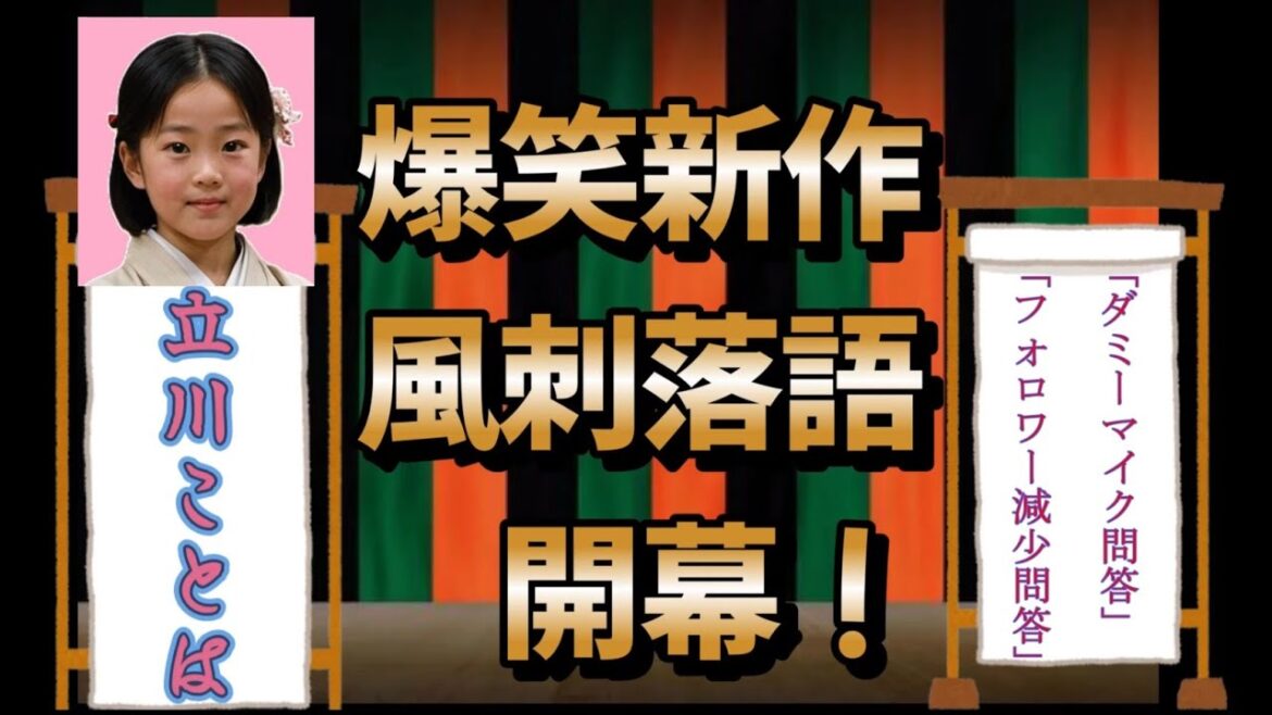 #落語 #川栄李奈#ダミーマイク#近藤春菜「ダミーマイク問答」「フォロワー減少問答」