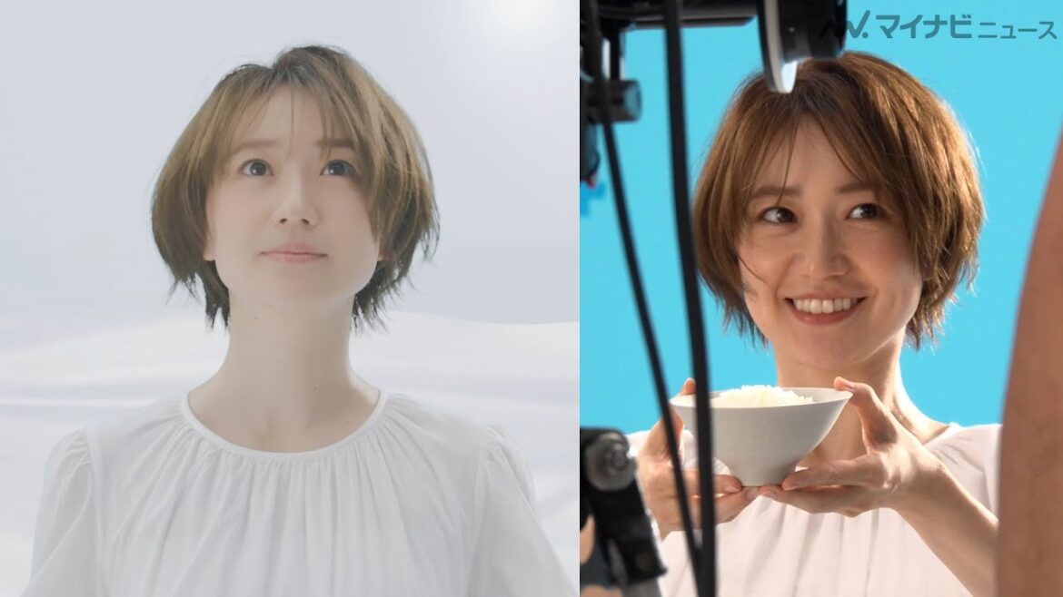 大島優子、CM本編の神秘的な表情も、メイキングの気さくな笑顔も!『福井県産「いちほまれ」2025 白の世界篇』&メイキング・インタビュー公開