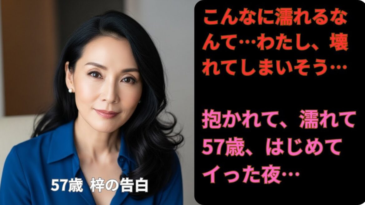 【熟年恋愛】禁断の恋、年下の彼に触れられただけで蜜が溢れてしまう―