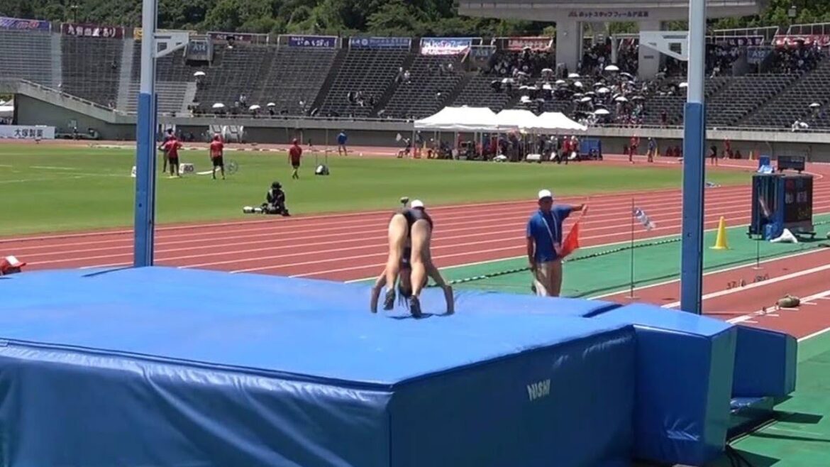 女子棒高跳 決勝①【高校総体2025】
