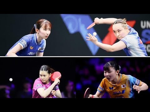 伊藤美誠×早田ひな vs 張本美和×橋本帆乃香――日本卓球界を揺るがす宿命の初戦!wttスターコンテンダーロンドン2025