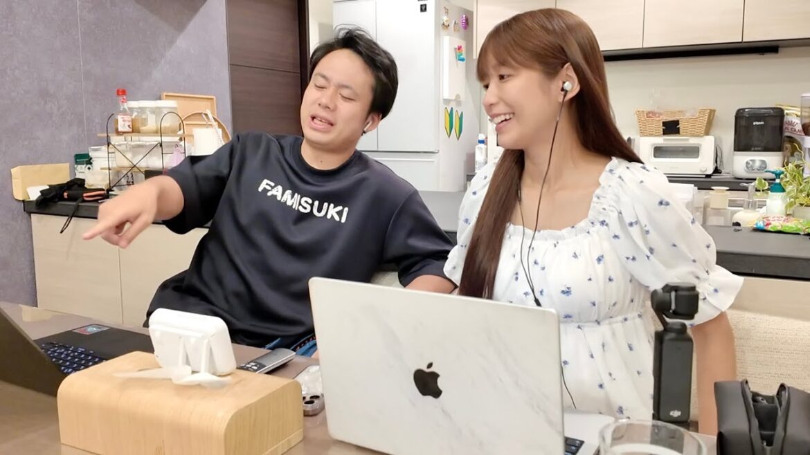 【深夜編集】YouTuber夫婦の、子どもが寝た後ルーティン。