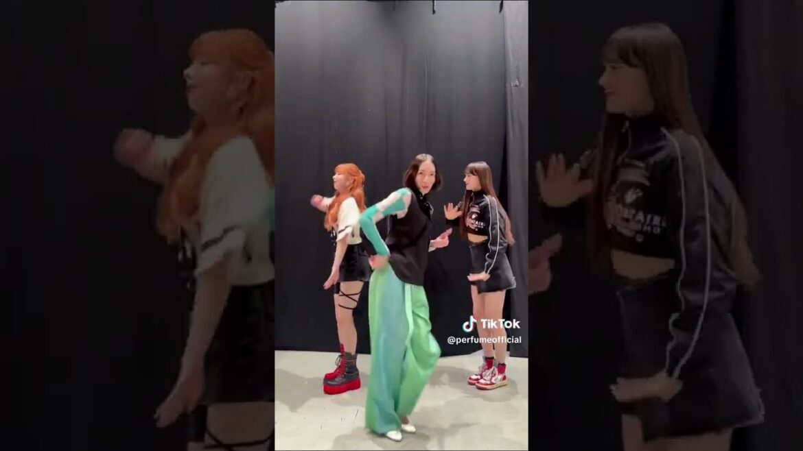 20230716Perfume tiktok #のっち #NiziU さんとのコラボ #prfm #パフューム #コールドスリープ #休止 #25周年
