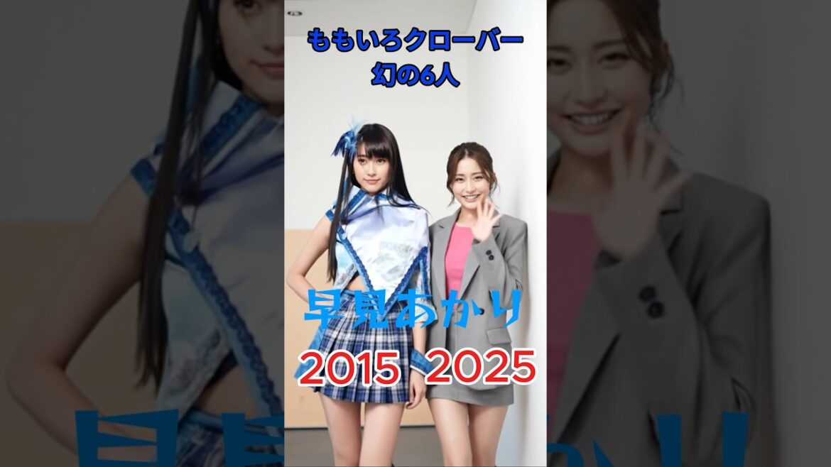 過去との再会 |#ももクロ#百田夏菜子#玉井詩織#佐々木彩夏#高城れに#有安杏果#早見あかり#懐かしい#ai#aiart#aivideo#aigenerated#アイドル