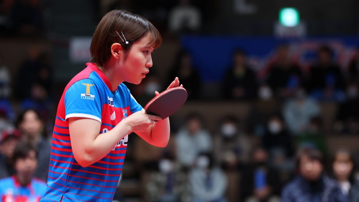 平野美宇 vs 今枝愛美 TBESTGAME 木下アビエル神奈川 vs 九州アスティーダ ノジマTリーグ2024-2025 2024年12月29日(日) 代々木第二体育館【卓球 Tリーグ公式】