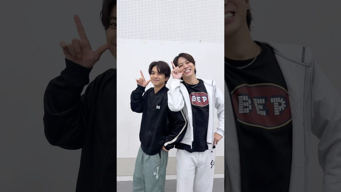 「レシピ」ペアダンス🕺🕺#佐藤勝利 & #寺西拓人 ver. #レシピダンスチャレンジ #timelesz_レシピ #timelesz #タイムレス