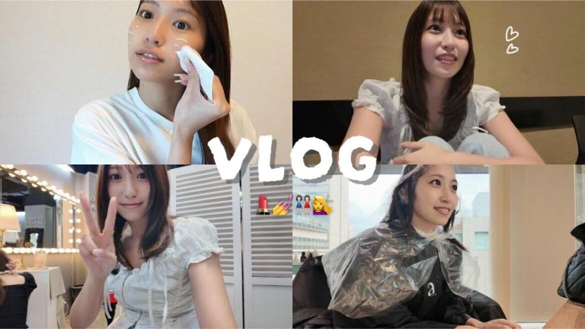 【VLOG】ある日の休日vlog📼美容室/ネイル