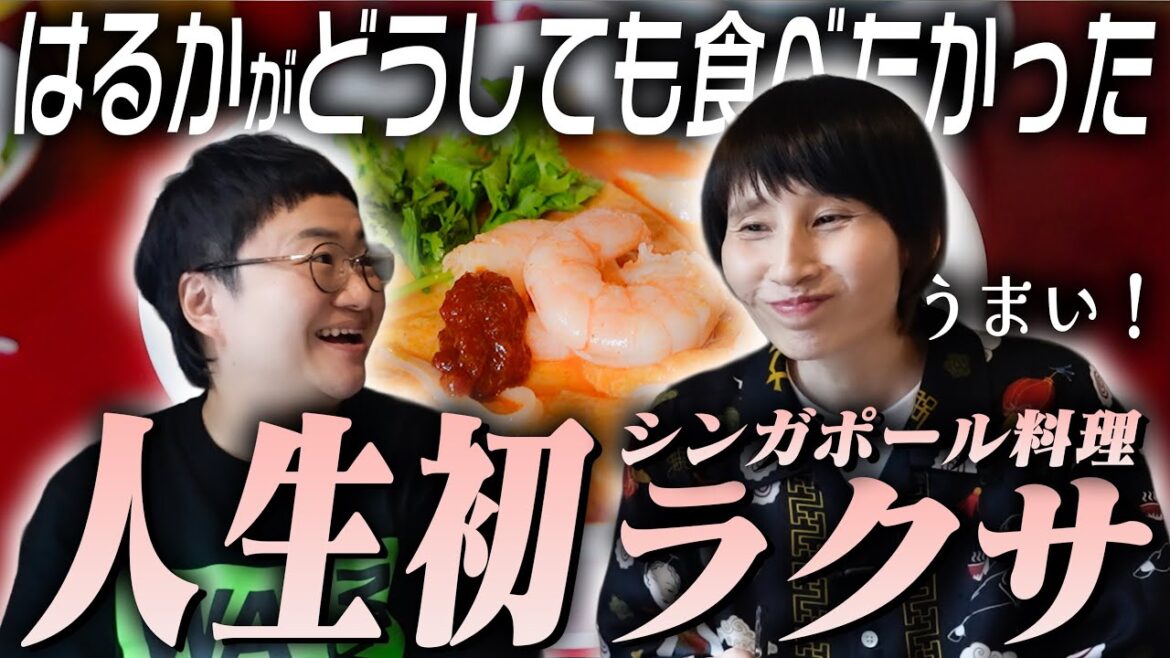 【シンガポール】はるかが食べたかったラクサを食べよう〜!
