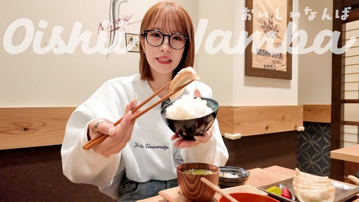 【NMB48 小嶋花梨】究極の餃子定食をガッツリいただく
