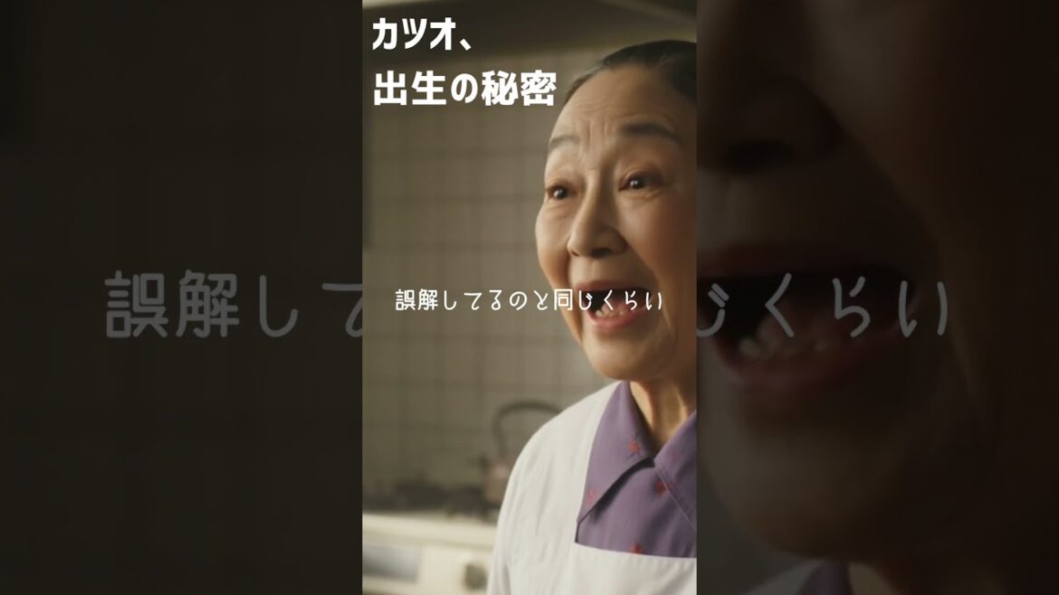 Creepy Nuts風『カツオ、出生の秘密』サザエさんの裏側MV~本当のことを教えてあげるよ~