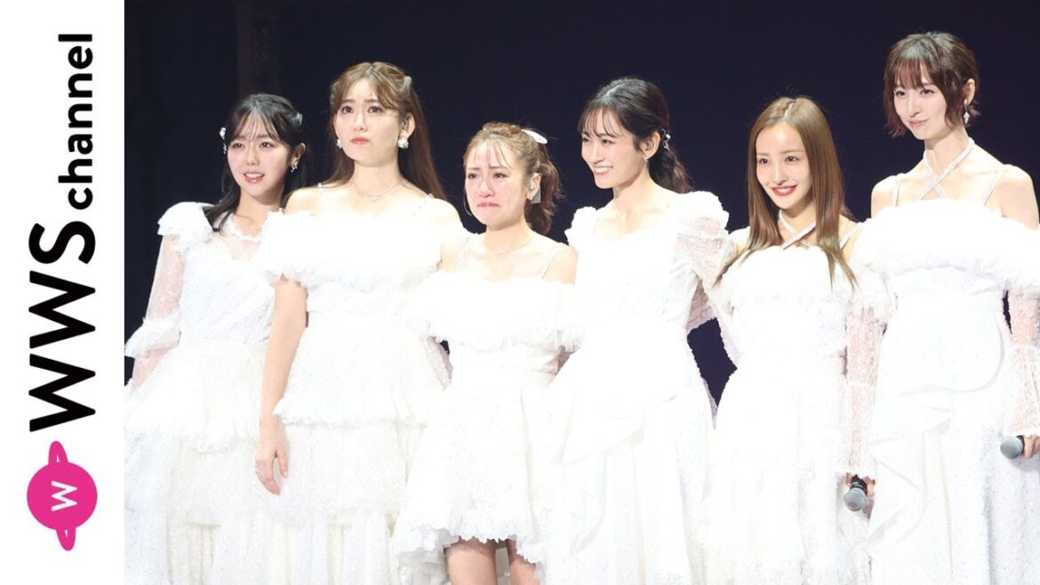 前田敦子、高橋みなみ、板野友美、篠田麻里子、峯岸みなみ、小嶋陽菜が20周年コンサートで「桜の木になろう」を熱唱!<AKB48 20th Year Live Tour 2025>