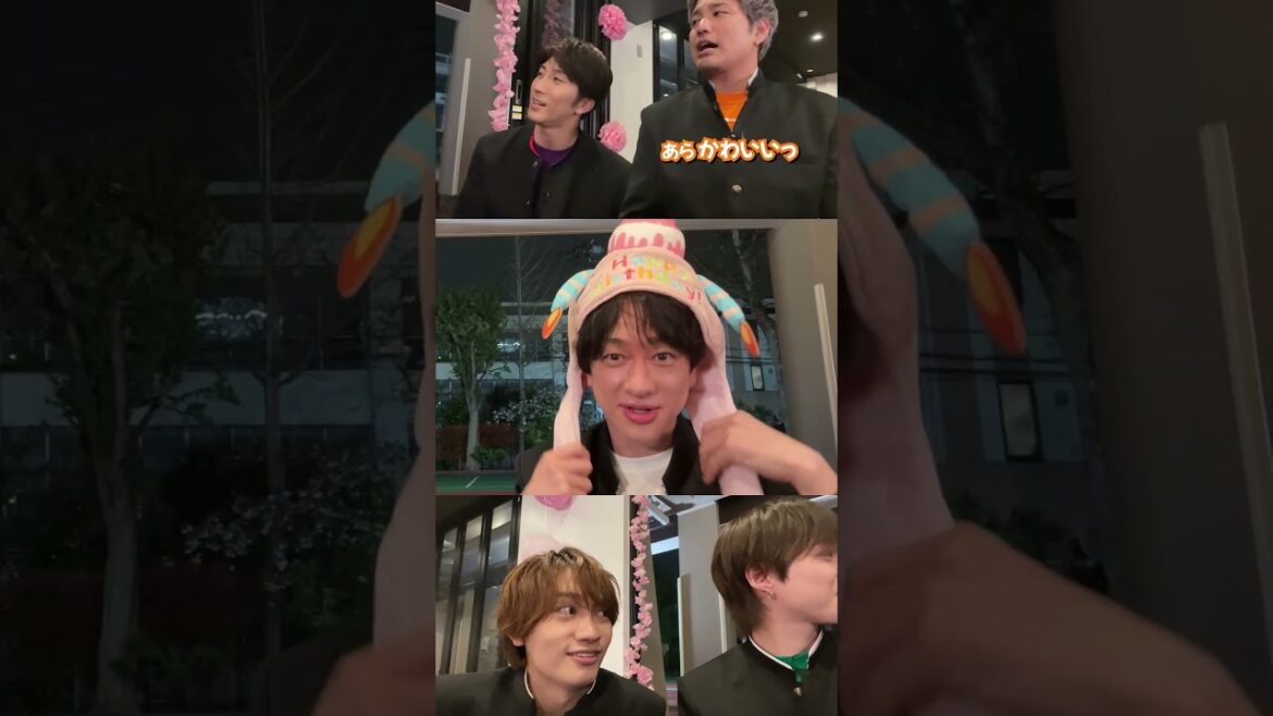 Aぇ! group official【横山会~お花見からのドッキリ】神回確定の誕生日サプライズ 笑