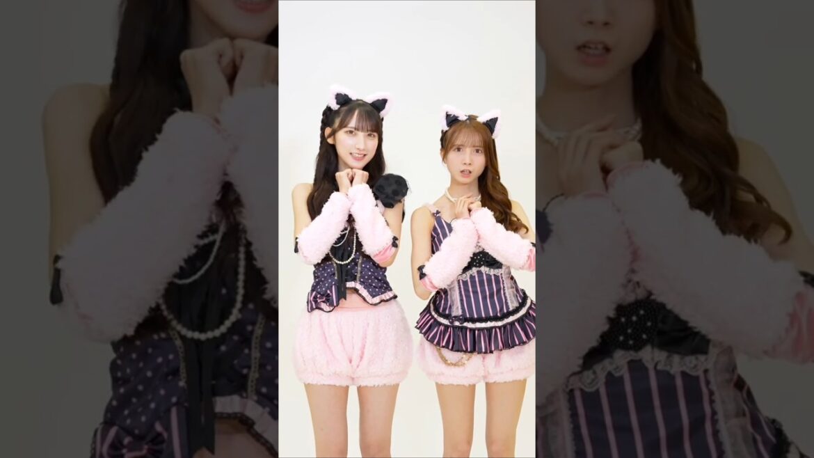 🍊 ハート型ウイルス 🌸 #AKB48 #長友彩海 Ayami あやみん #水島美結 Miyuu みずみん 🍓 #AKB48_20thYear #shorts #小栗有以え