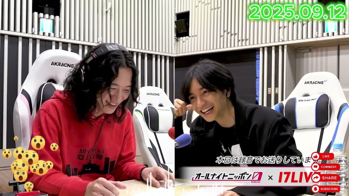 キタニタツヤのオールナイトニッポン0(ZERO) 出演者 : キタニタツヤ ゲスト:中島健人