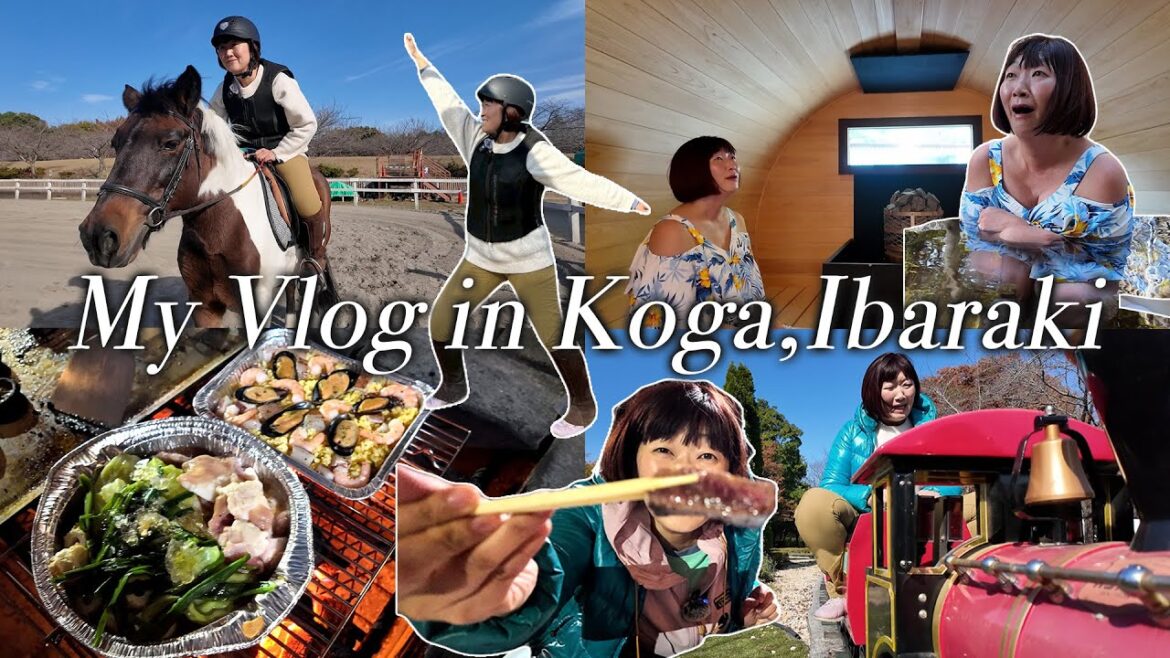 【茨城Vlog】独身女子で日帰り旅行🌞/焼き担当はモテる女✨理想の旦那について語った日