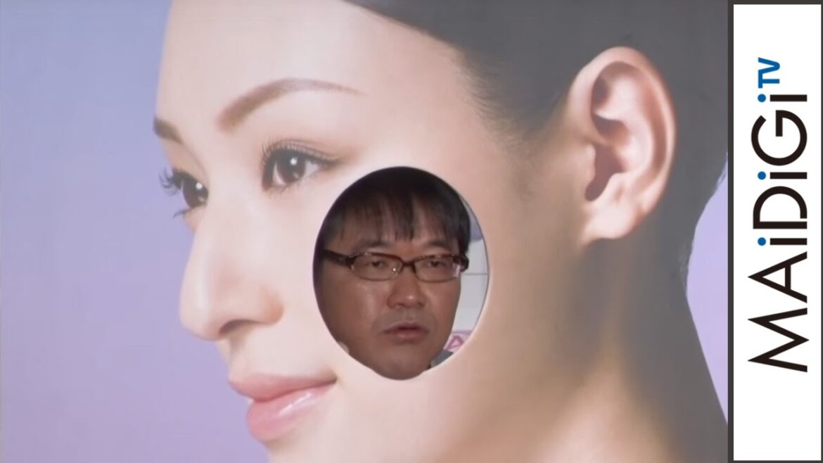 栗山千明「あり得ない!」頬に“おっさん”が? 「アロエステ シリーズ 新商品」新CM発表会1 #Chiaki Kuriyama #event