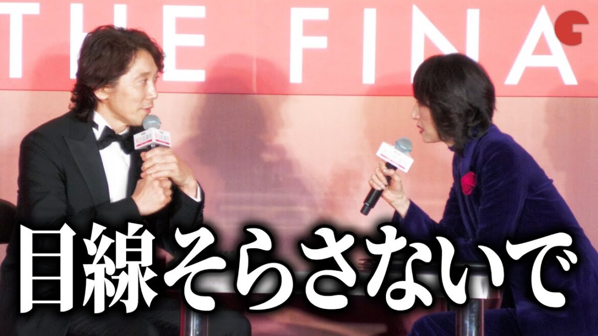 【緊急取調室】天海祐希、佐々木蔵之介に詰め寄る 劇場版 「緊急取調室 THE FINAL」カウントダウンイベント