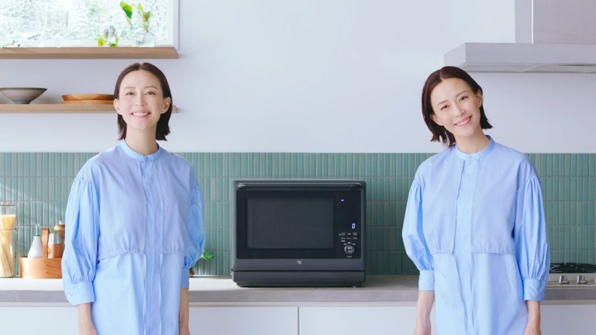 【木村佳乃さん出演】象印オーブンレンジEVERINO TVCM 「ツインな木村さん」調理篇 15秒(ES-LA30)
