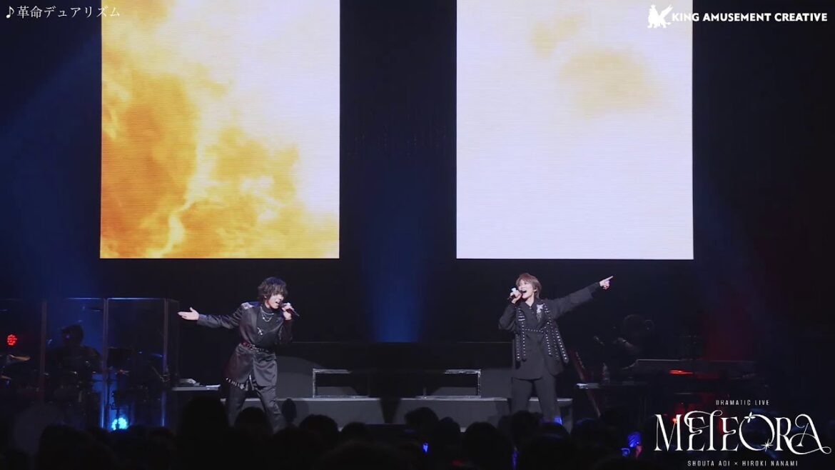 蒼井翔太×七海ひろき「革命デュアリズム」/ LIVE Blu-ray「蒼井翔太×七海ひろき DRAMATIC LIVE “METEORA”」