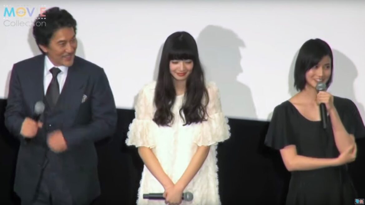 役所広司、橋本愛から受けた傷「愛おしい」/小松菜奈、中谷美紀も登壇、映画『渇き。』初日舞台挨拶