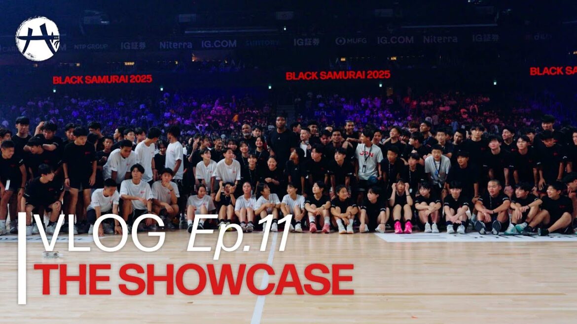 RUI HACHIMURA VLOG Ep.11 / THE SHOWCASE / BLACK SAMURAI 【八村塁】
