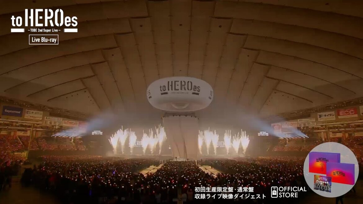 to HEROes 〜TOBE 2nd Super Live〜 Live Blu-ray Digest Movie