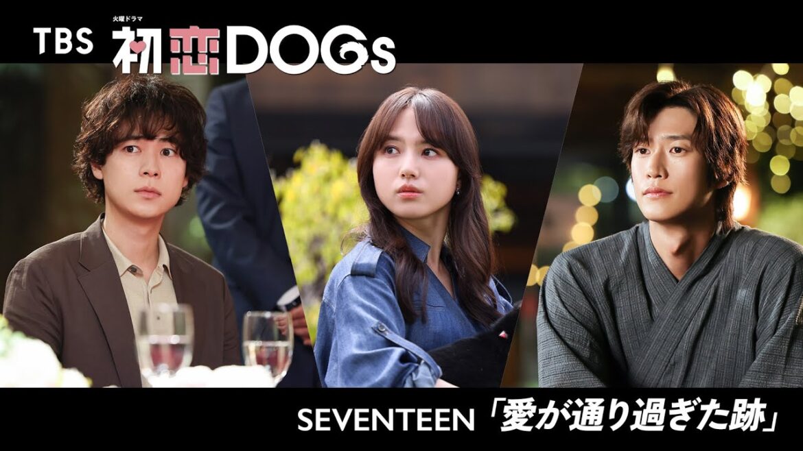 『初恋DOGs』×SEVENTEEN 「愛が通り過ぎた跡」 SPムービー 交錯する想い♡3人の恋の行方は…?【TBS】
