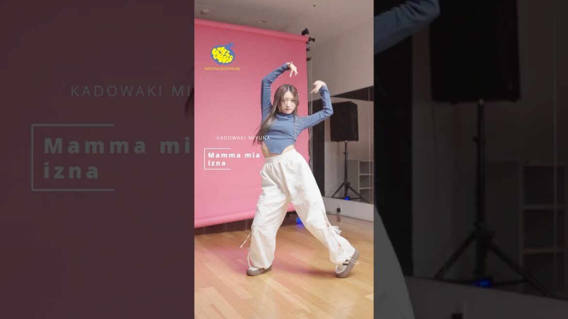 K-POP Dance Cover | IZNA “Mamma Mia” 💃 | Miyuna kadowaki #DanceCover #IZNA #MammaMia #Shorts