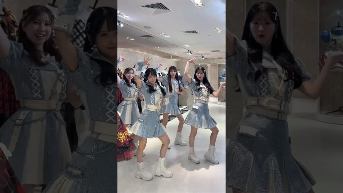 🍊 AKB大衣装展 – フライングゲット 🌸 #AKB48 #永野芹佳 #千葉恵里 #佐藤綺星 #八木愛月 🍓 #行くぞAKB2026 #shorts #小栗有以