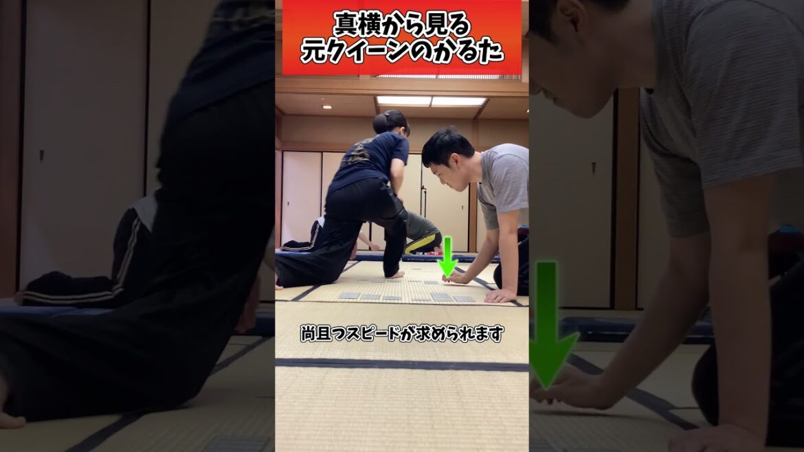 元3期連続かるたクイーンの払いが凄すぎる #競技かるた #ちはやふる #shorts