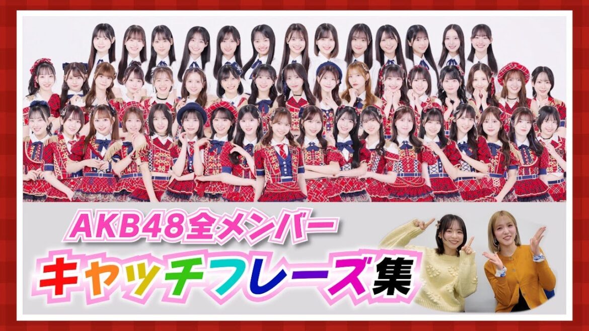 【AKB48】個性爆発!現役メンバーキャッチフレーズ集!