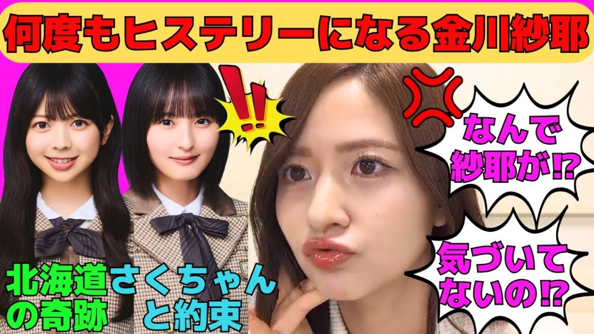 【金川紗耶】何度もヒステリーを起こすやんちゃん/遠藤さくらと約束する/長嶋凛桜との正月奇跡/やんちゃんが髪を短くしない理由/文字起こし(乃木坂46・のぎおび)